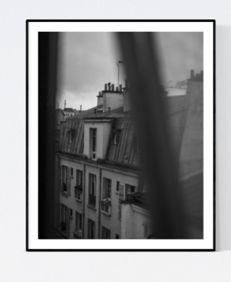 Rain Soaked Paris Rooftops