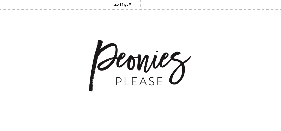 Peonies Please Mug