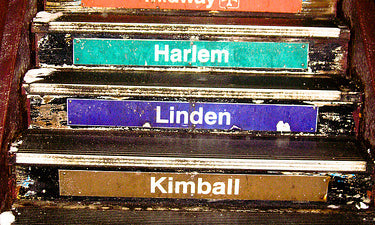 Chicago El Stairs - Every Day Paris 