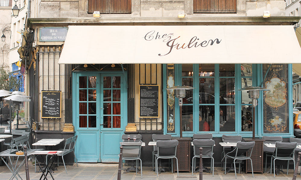 Cafe in the Marais Chez Julien - Every Day Paris 