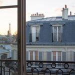 Window onto St Germain at Sunset - Every Day Paris 