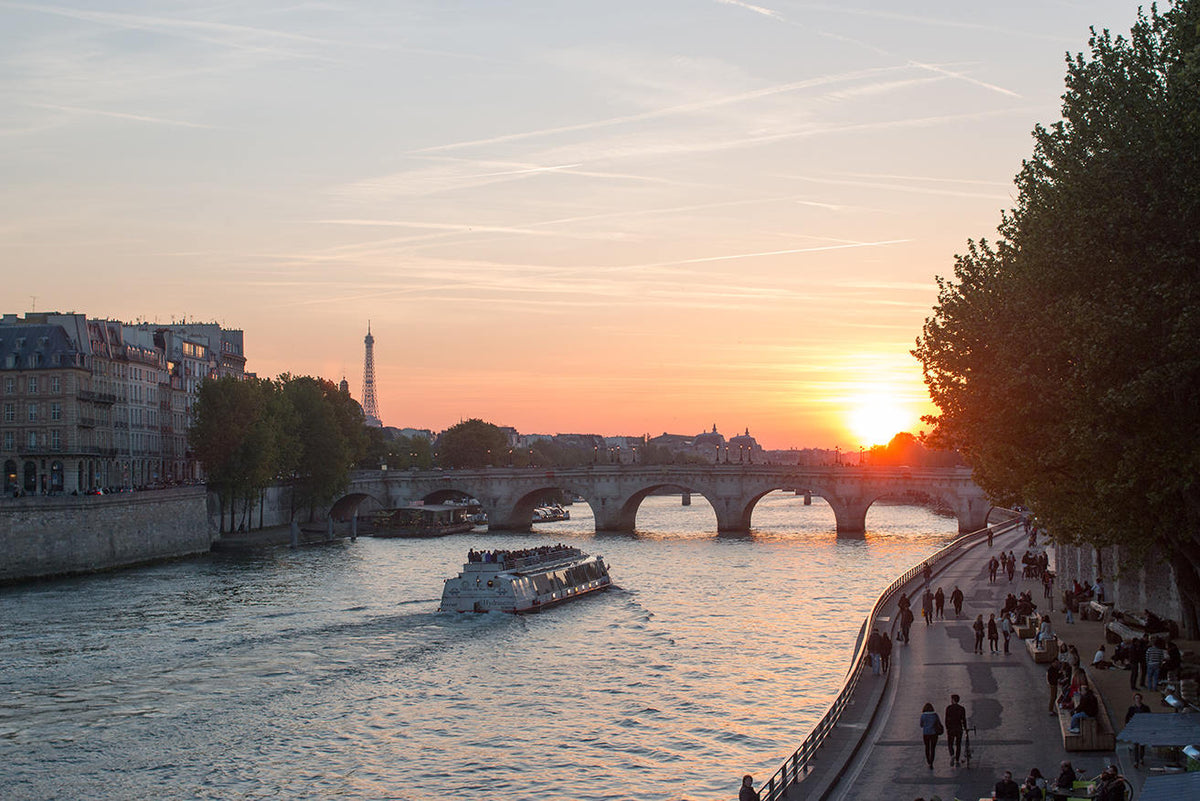 Sunset on the Seine - Every Day Paris 