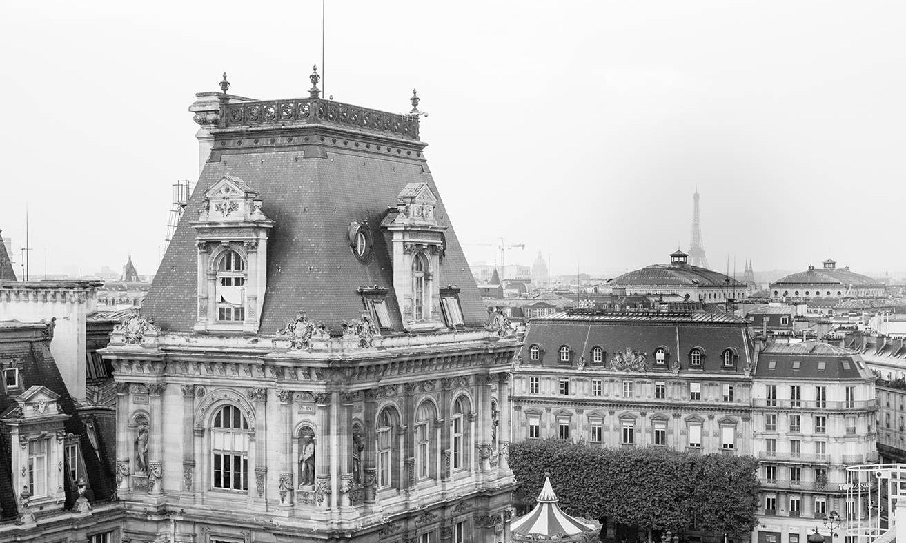 Paris From Above Hôtel de Ville - Every Day Paris 