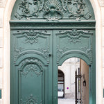 Green Door on Île St Louis - Every Day Paris 