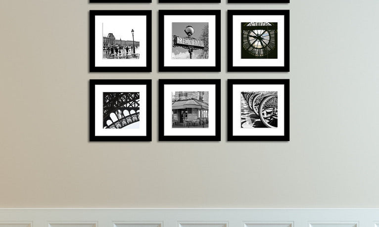 Paris in Black and White Print Set - Every Day Paris 