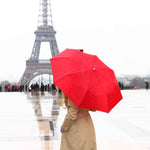 Girl in Paris with the Red Umbrella - Every Day Paris 