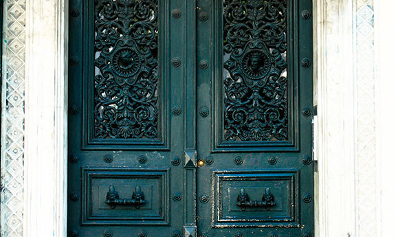 Door 14 Green Door in Paris - Every Day Paris 