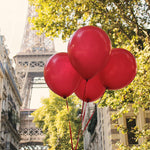 Red Balloons at the Eiffel Tower - Every Day Paris 