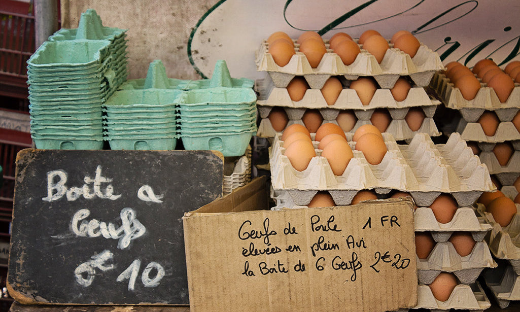 Fresh Eggs from the Paris Market - Every Day Paris 