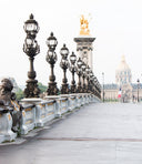 Crossing the Seine on Pont Alexandre III
