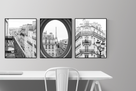 Paris Black and White Print Set of 3 - Every Day Paris 