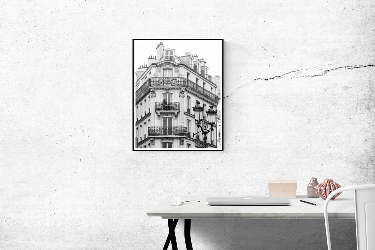 Parisian Apartments in Black and White - Every Day Paris 