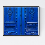 Monaco Blue Doors in Paris - Every Day Paris 