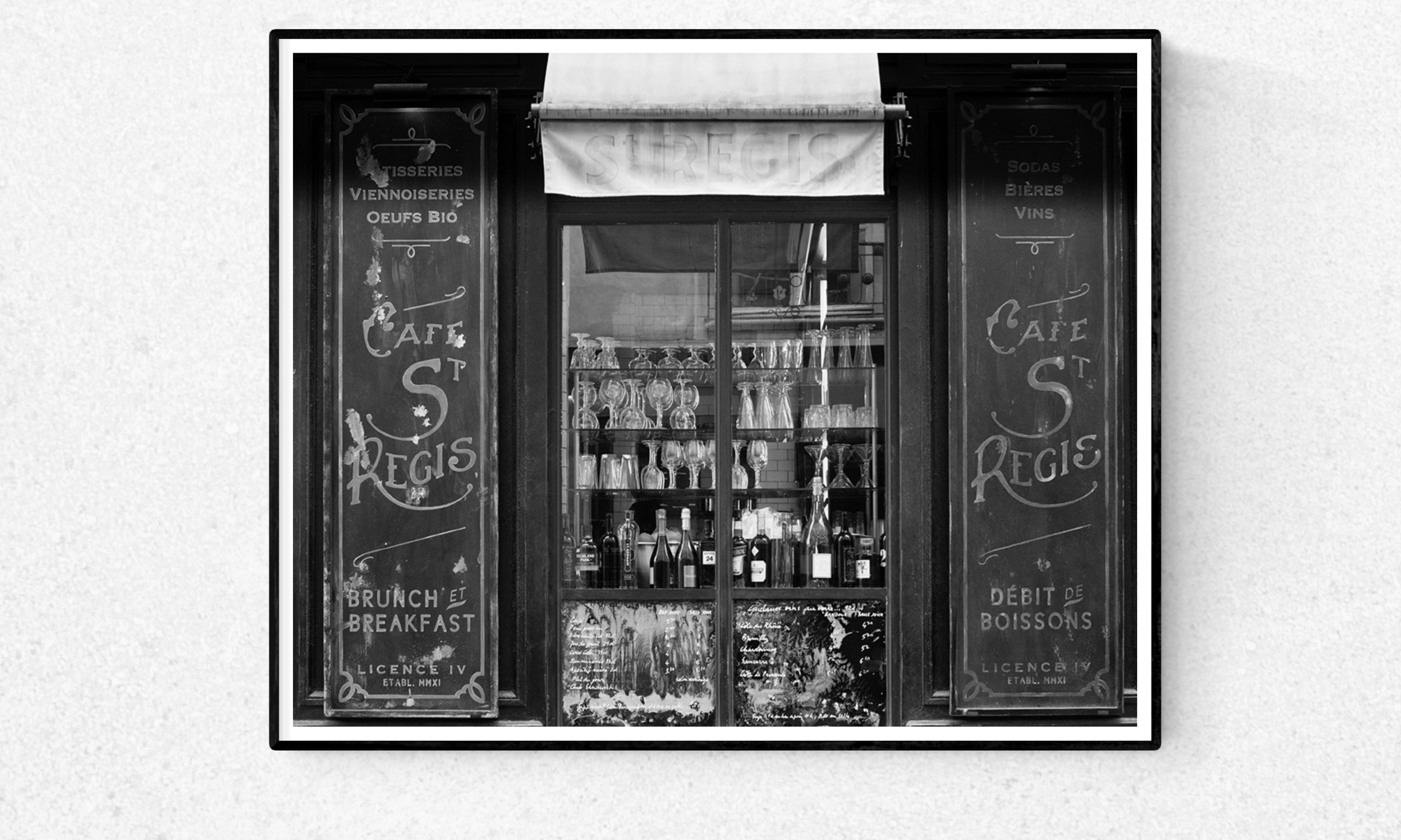 Evening at Café St Regis - Every Day Paris 