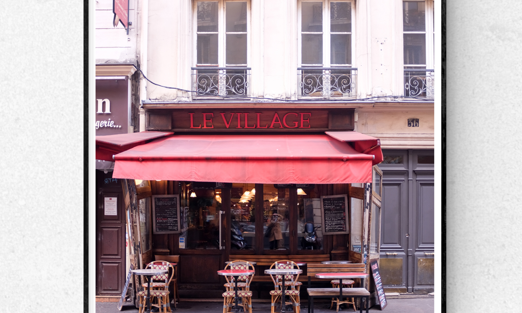 Le Village Café in Montmartre - Every Day Paris 