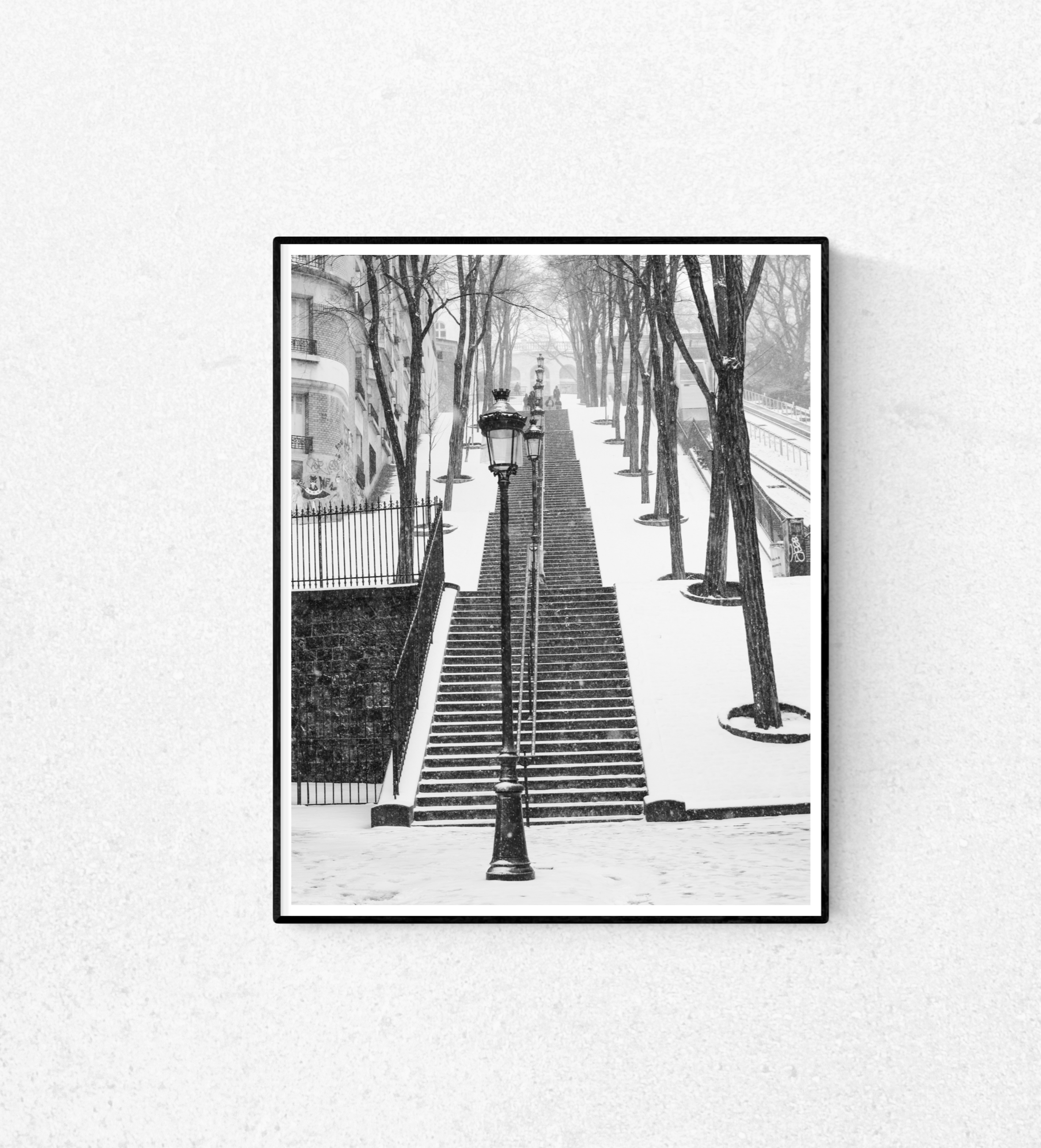 Snowy morning in Montmartre - Every Day Paris 